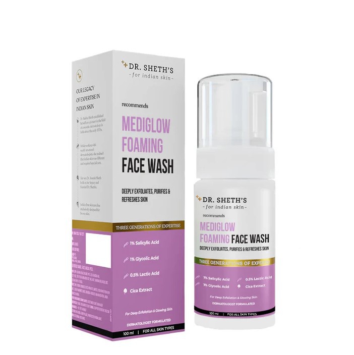 Dr. Sheth’s Mediglow Foaming Face Wash - 100ml