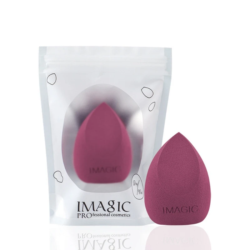 IMAGIC PROfessional Cosmetics Makeup Sponge Burgundy