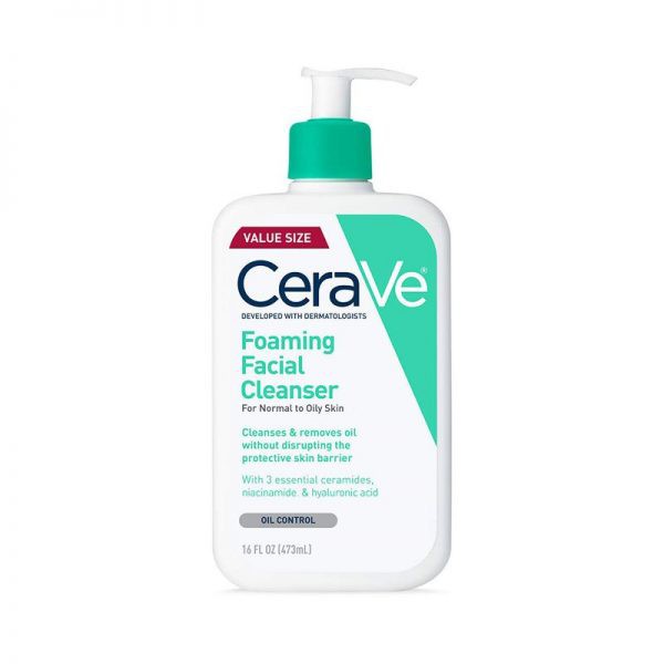 Cerave Foaming Facial Cleanser For Normal To Oily Skin- 473 ml