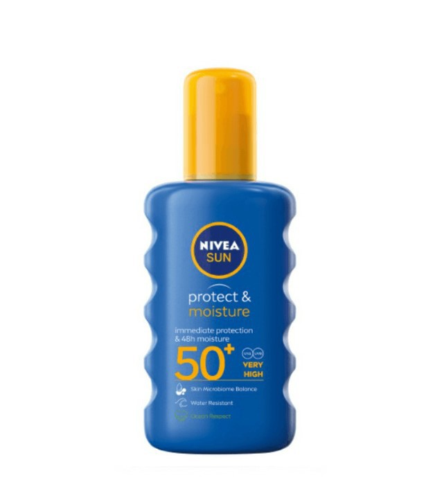 NIVEA SUN Protect & Moisture Sun Spray SPF50+ 200ml