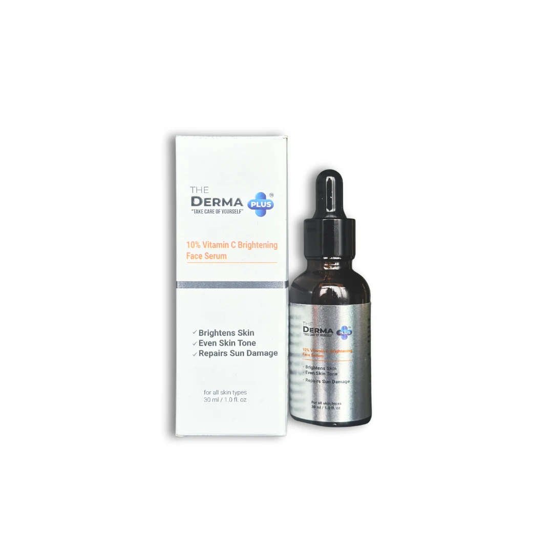 The Derma Plus 10% Vitamin C Brightening Face Serum 30 Ml