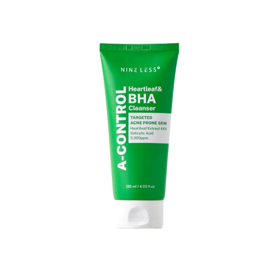NINELESS A Control Heartleaf & BHA Cleanser 120ml