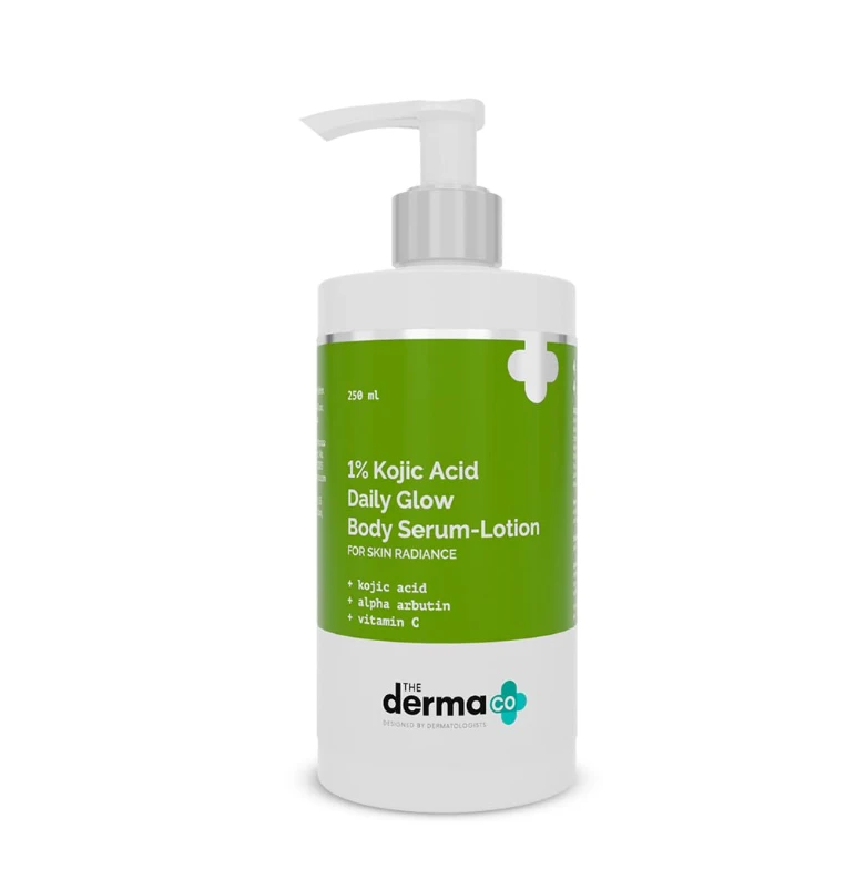 The Derma Co 1% Kojic Acid Daily Glow Body Serum Lotion 250ml