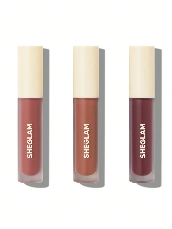 Sheglam Matte Allure Mini Liquid Lipstick Set- Feel Real