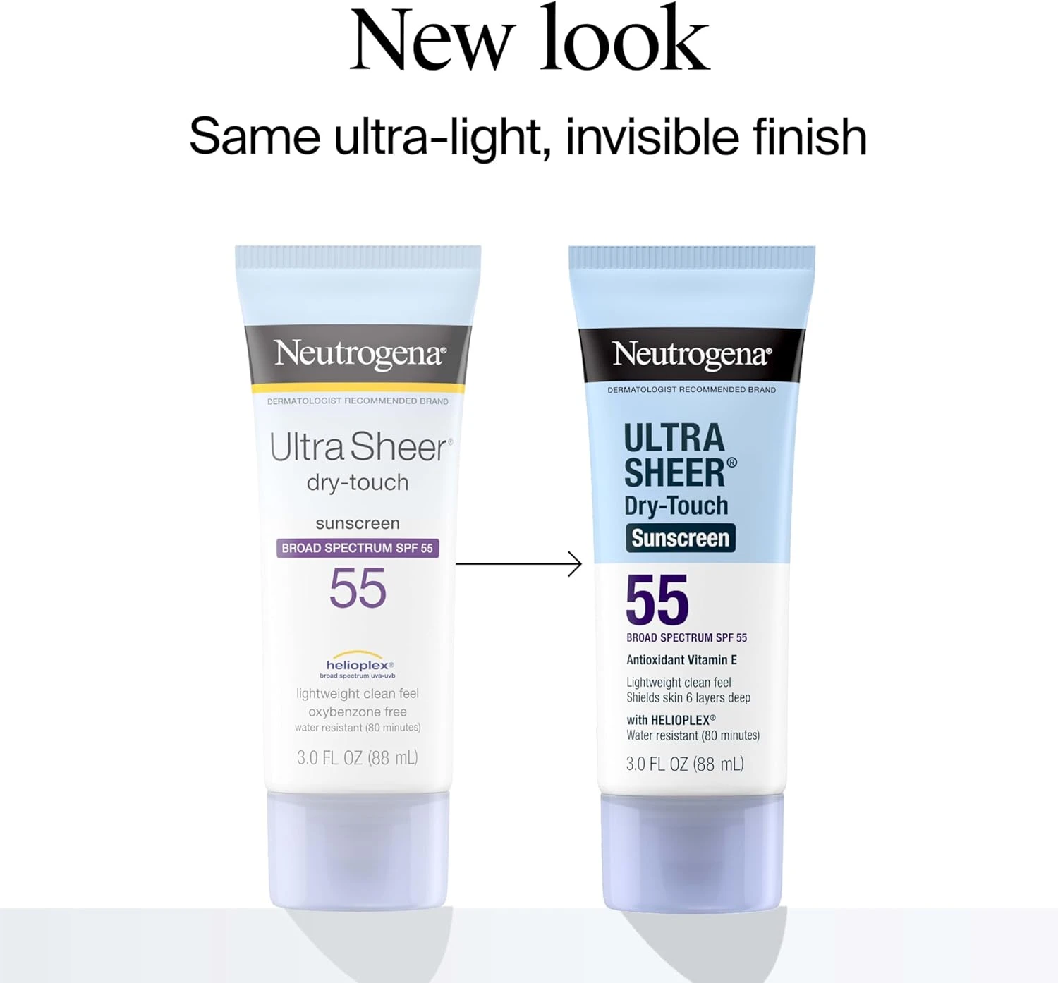 Neutrogena Ultra Sheer® Dry-Touch Sunscreen Broad Spectrum SPF 55