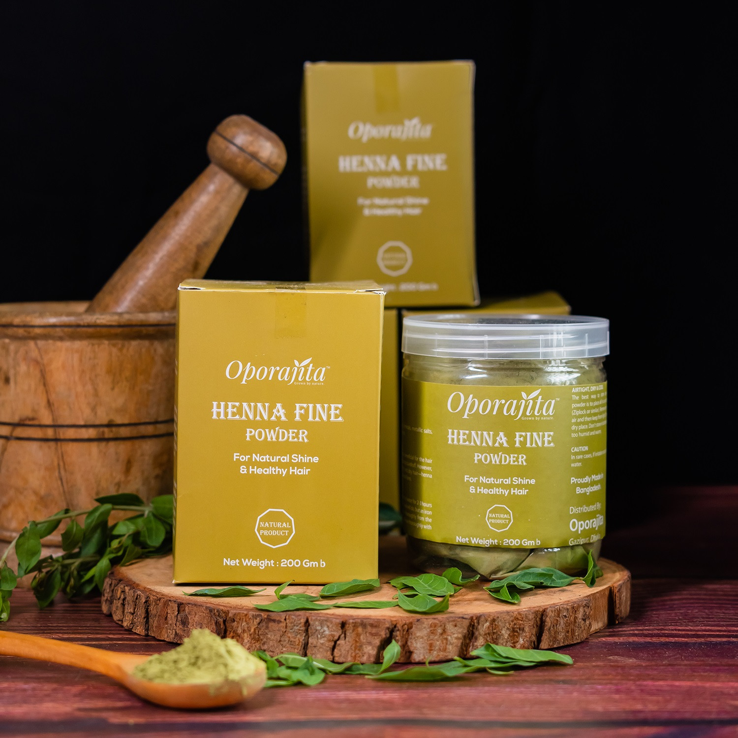 Oporajita Henna Fine Powder 200g