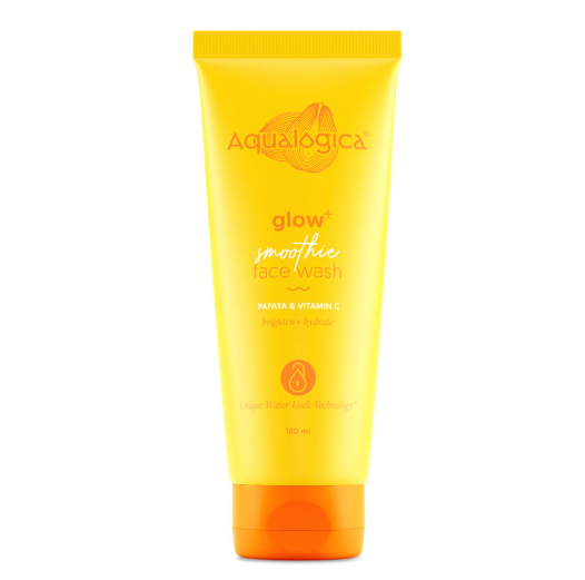 Aqualogica Glow+ Smoothie Face Wash with Papaya & Vitamin C for Glowing Skin 100ml
