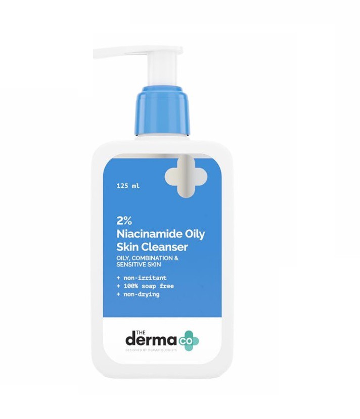 The Derma Co 2% Niacinamide Oily Skin Cleanser 125ml