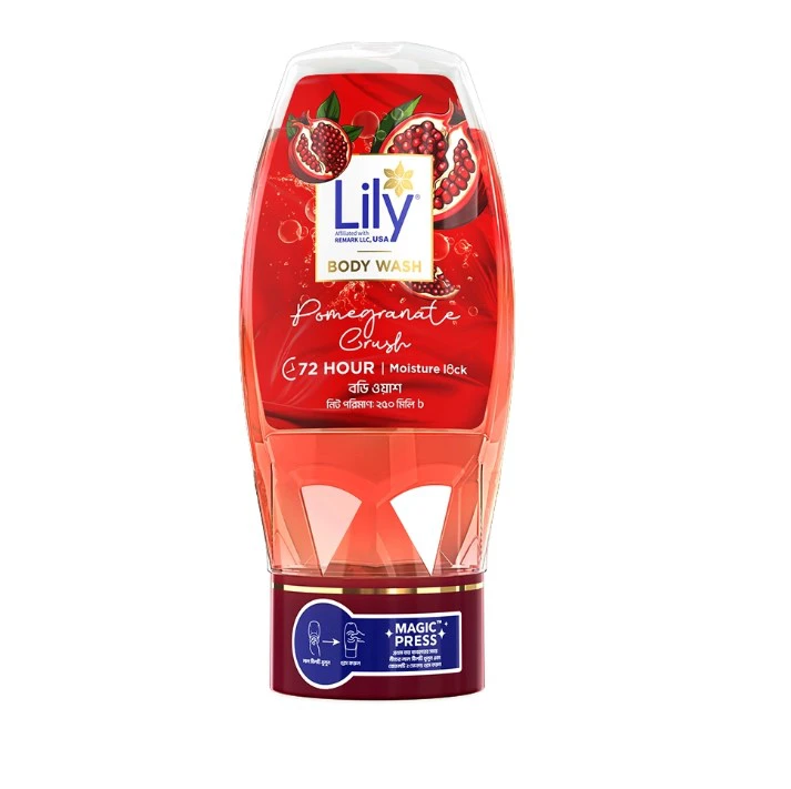 Lily Pomegranate Crush Body Wash 250ml