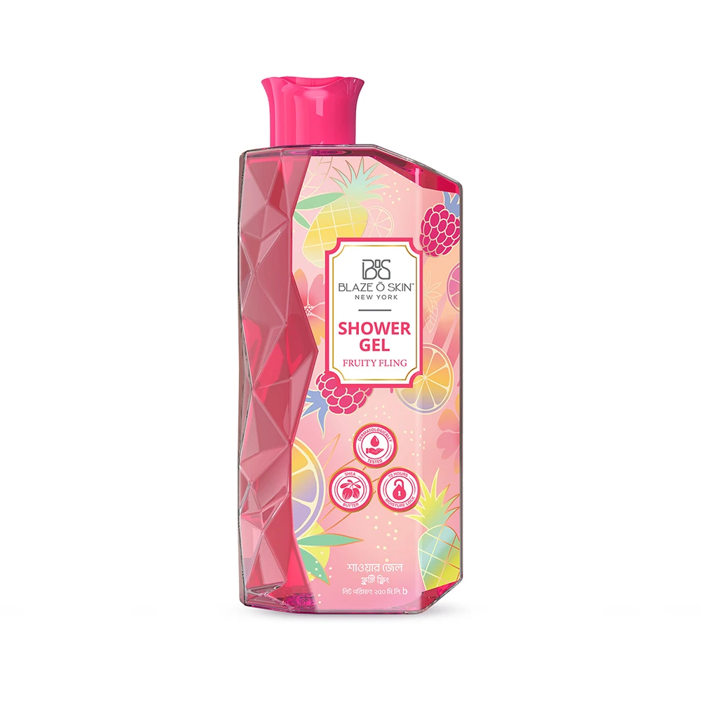 Blaze O Skin Shower Gel Fruity Fling 250ml