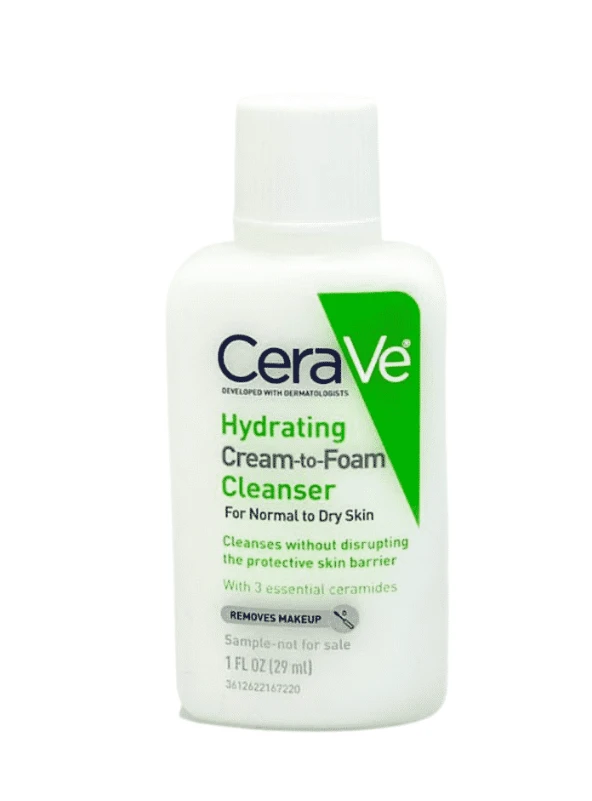 Cerave Hydrating Cream To Foam Cleanser 29ml