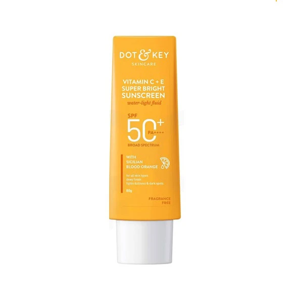 Dot & Key Vitamin C + E Super Bright Sunscreen SPF 50+ 80g