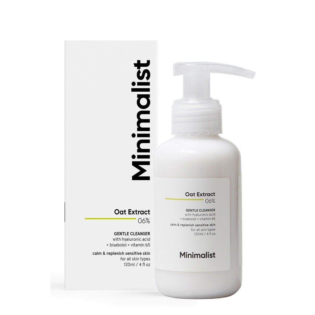 Minimalist Oat Extract 06% Gentle Cleanser 120ml