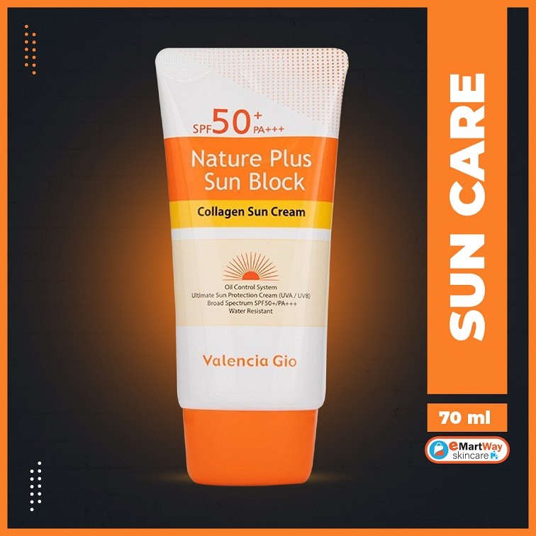 Valencia Gio Nature Plus Sunblock 70ml