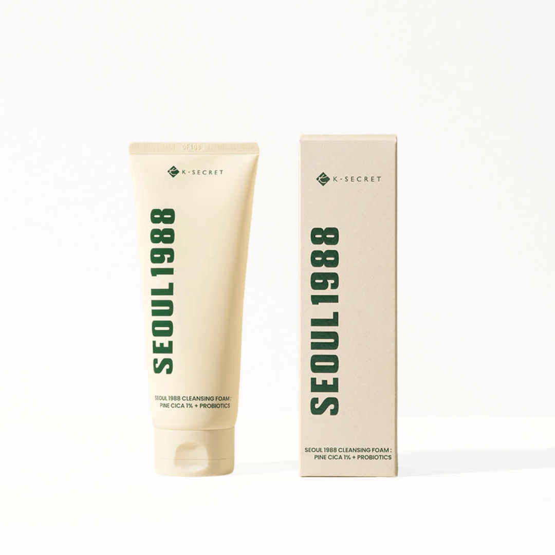 KSECRET SEOUL 1988 Cleansing Foam:Pine Cica 1% + Probiotics 150ml