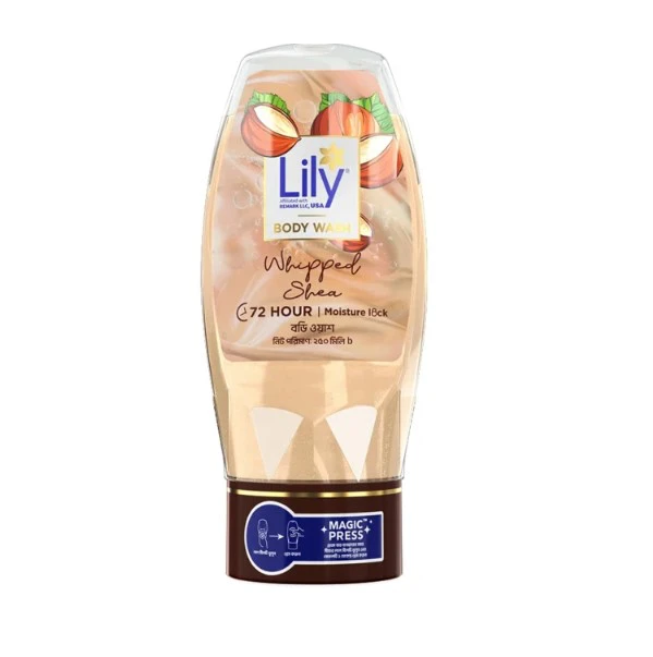 Lily Whipped Shea Body Wash 250ml