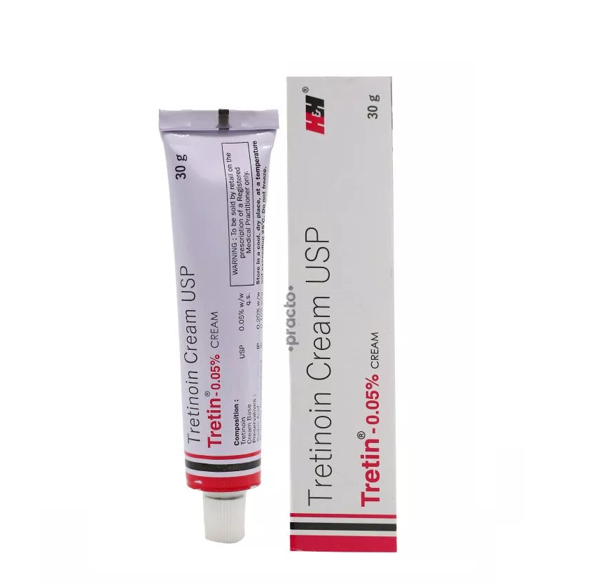 H&H Tretinoin Cream USP Tretin 0.05% 30g