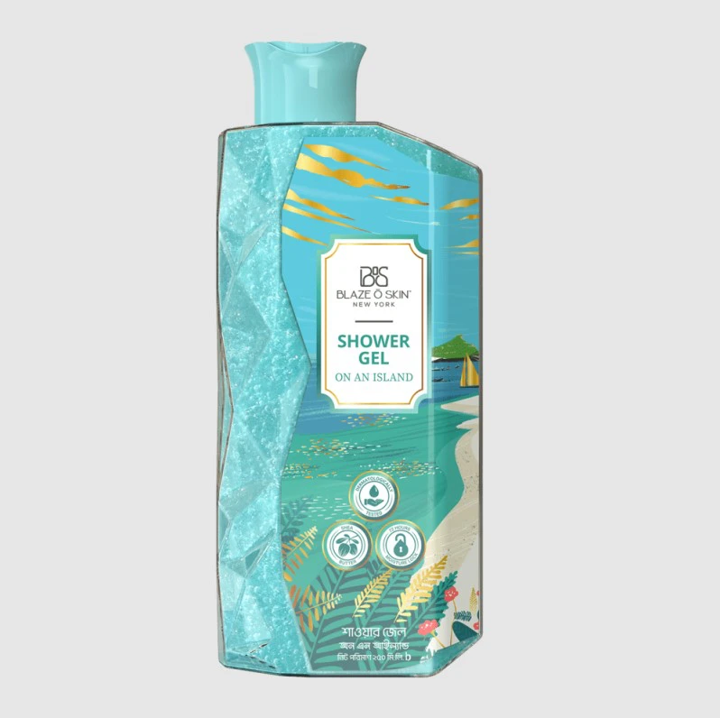 Blaze O Skin Shower Gel On An Island 250