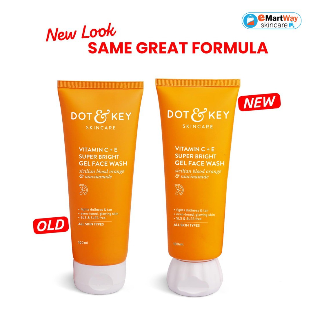 Dot & Key Vitamin C + E Super Bright Gel Face Wash 100ml