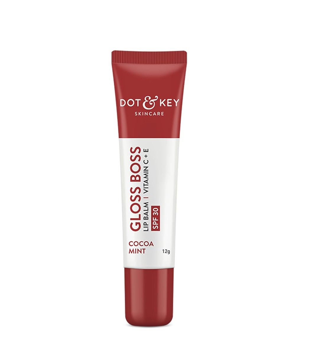 Dot & Key Gloss Boss Vitamin C + E Lip Balm with SPF 30 Cocoa Mint 12g