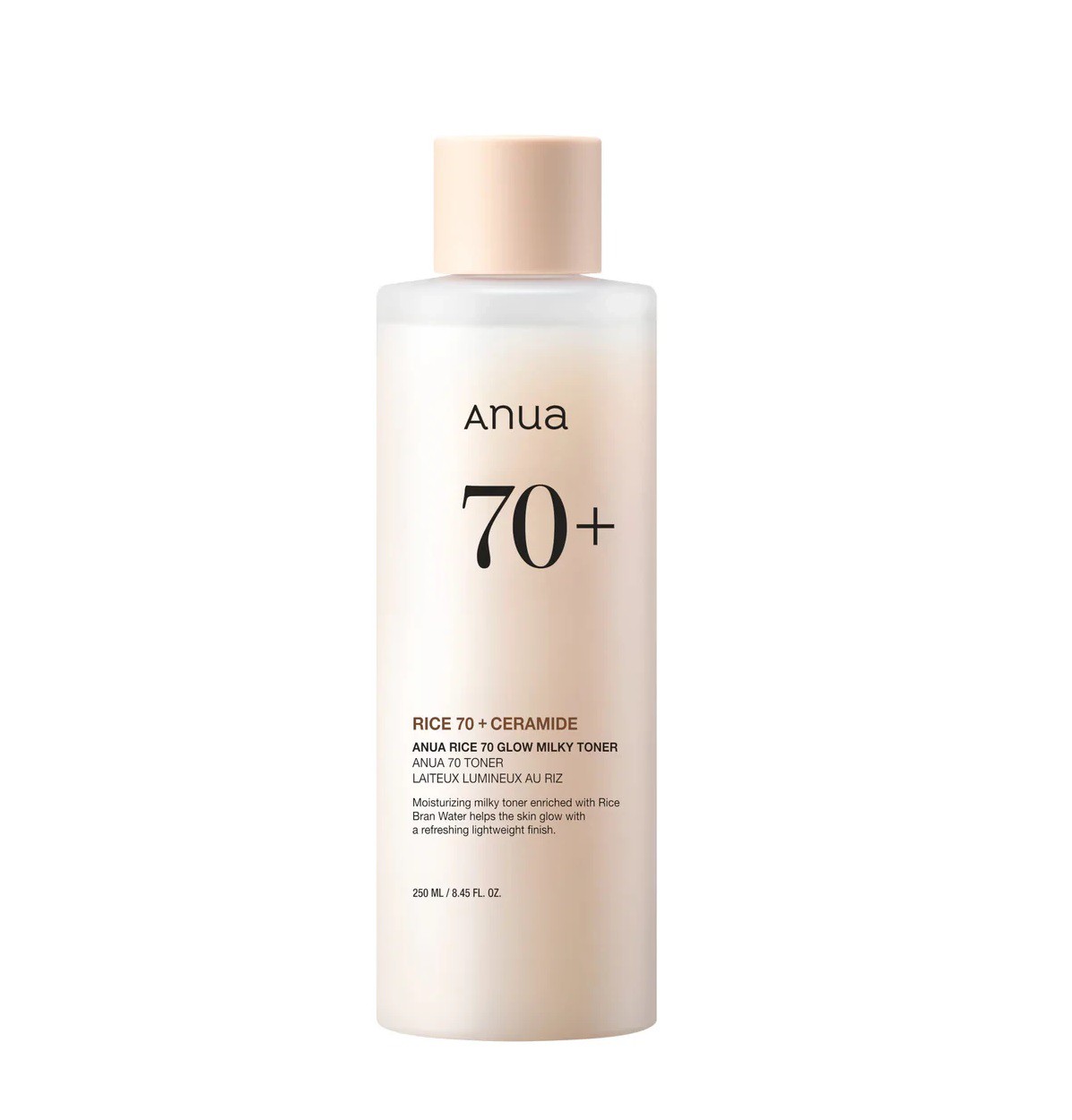 Anua Rice 70+ Glow Milky Toner 250ml