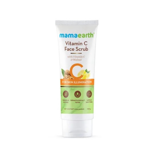 Mamaearth Vitamin C Face Scrub 100g