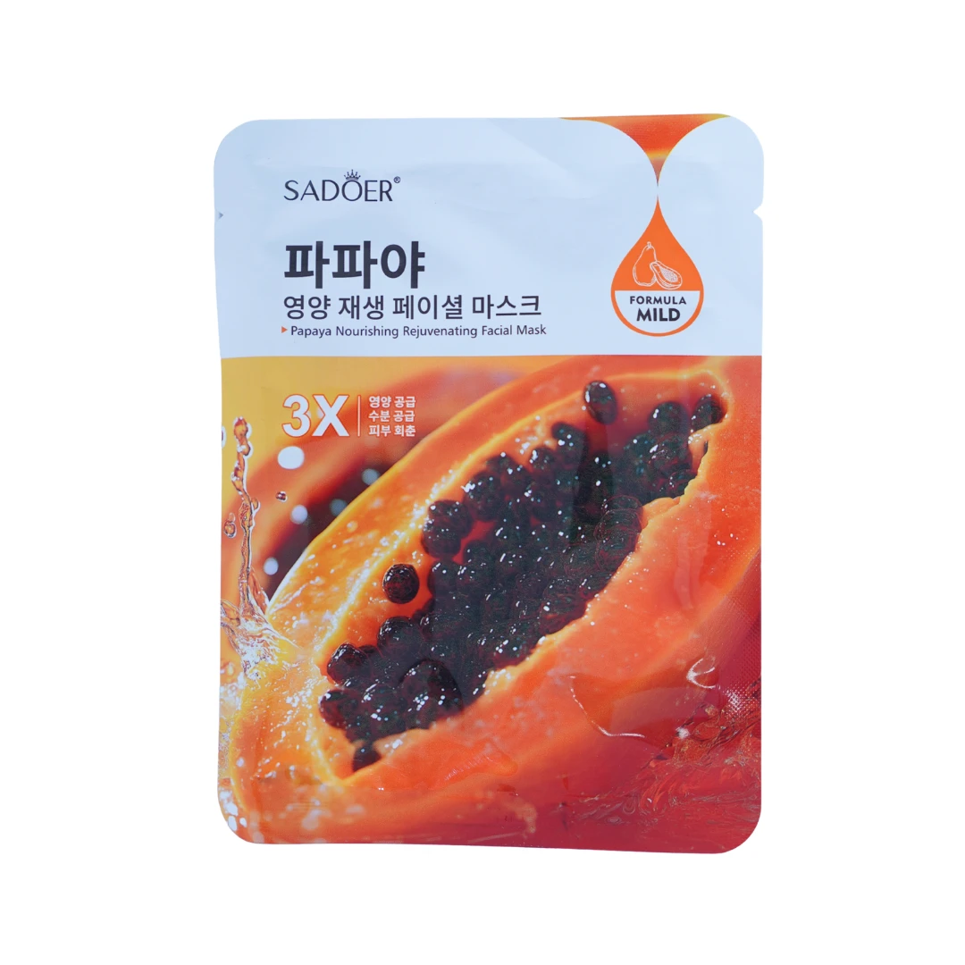SADOER Papaya Nourishing Rejuvenating Facial Mask 25ml