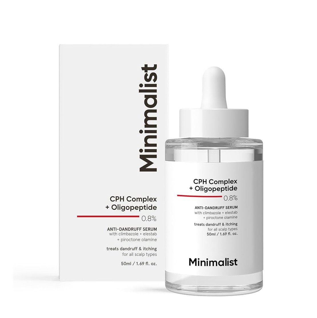 Minimalist CPH Complex + Oligopeptide 0.8% Anti-Dandruff Serum 50ml