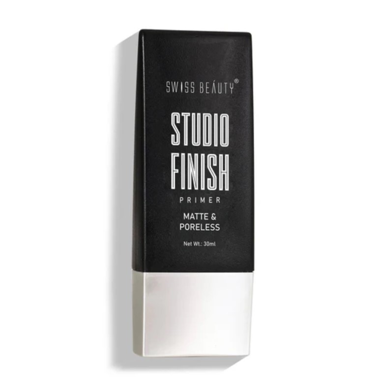 Swiss Beauty Studio Finish Matte & Poreless Primer- 30ml