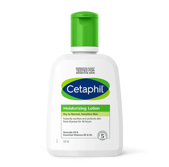 Cetaphil Moisturizing Lotion  (Dry to Normal, Sensitive Skin) 237ml