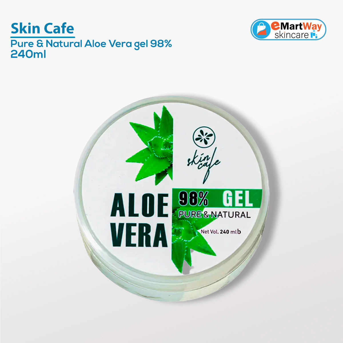 Skin Cafe Pure & Natural Aloe Vera gel 98%