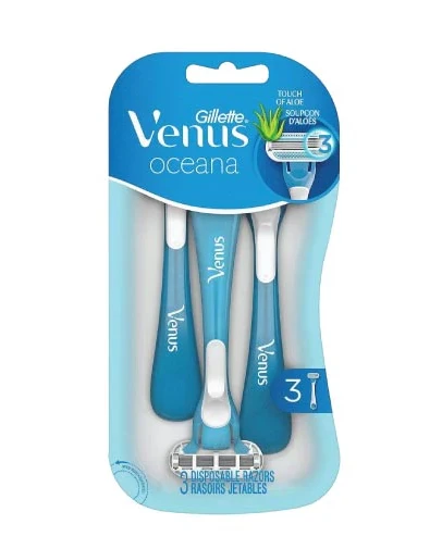 Gillette Venus Oceana Women’s Disposable Razors (3s)