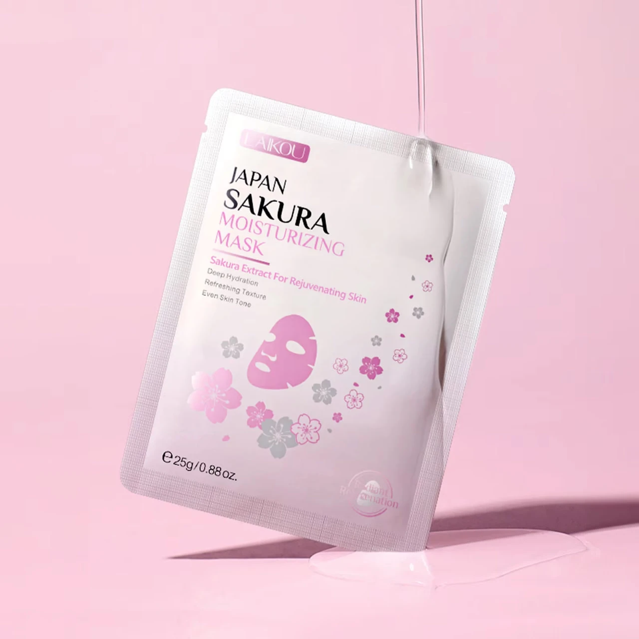 LAIKOU Japan Sakura Moisturizing Face Sheet Mask 25g
