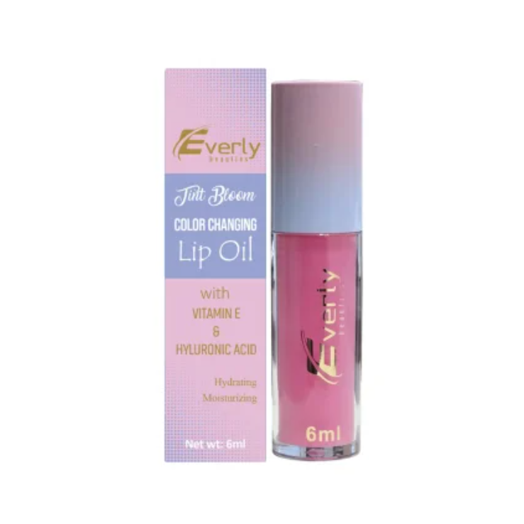 Everly Color Changing Lip Oil - Strawberry