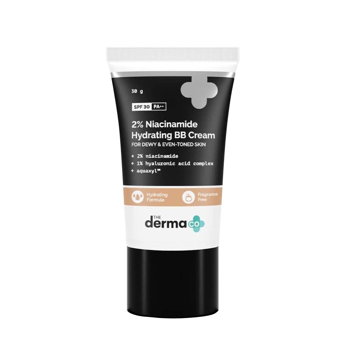 The Derma Co 2% Niacinamide Hydrating BB Cream 02-Nude 30g