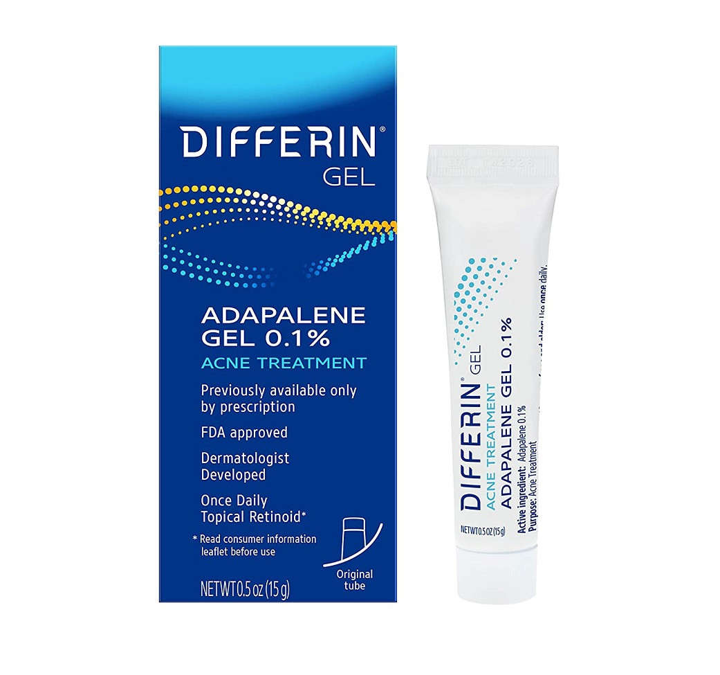 Differin Adapalene Gel 0.1% Acne Treatment (Differin Gel) 15g