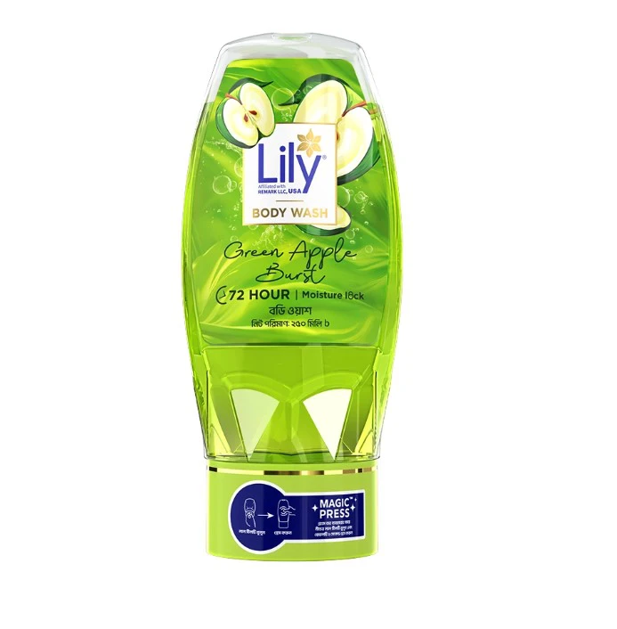 Lily Green Apple Burst Body Wash 250ml