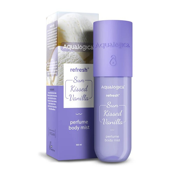 Aqualogica Refresh+ Sun Kissed Vanilla Perfume Body Mist 150ml