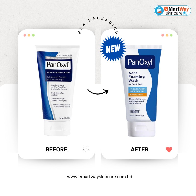 PanOxyl Acne Foaming Wash Benzoyl Peroxide 10% Maximum Strength