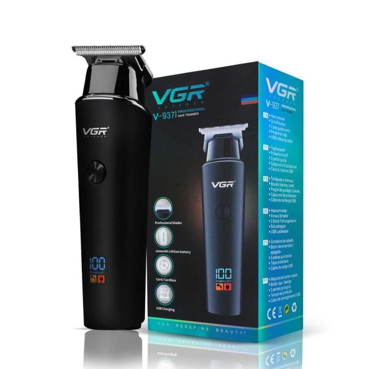 VGR V-937 Cord Cordless Hair and Beard Trimmer for Men