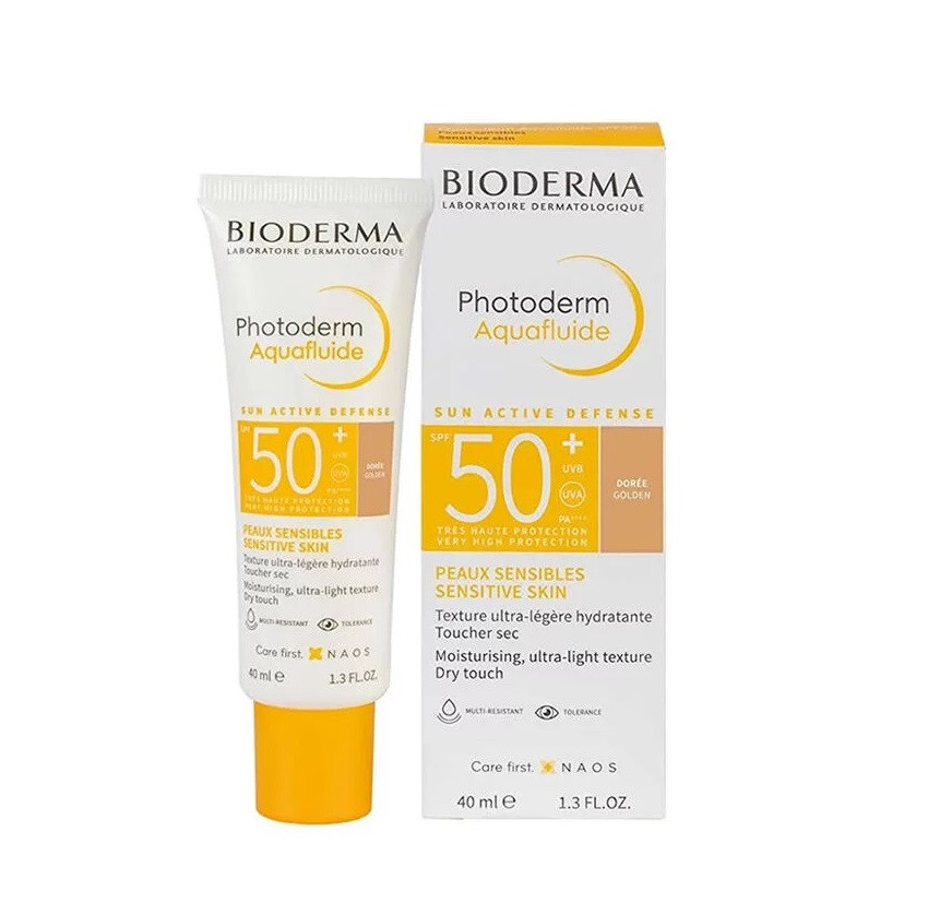 Bioderma Photoderm Aquafluide SPF 50 (Doree Golden)