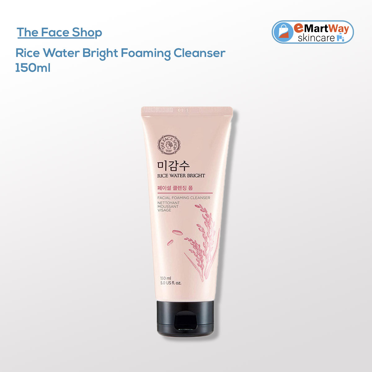 The Face Shop Rice Water Bright Foaming Cleanser 150ml