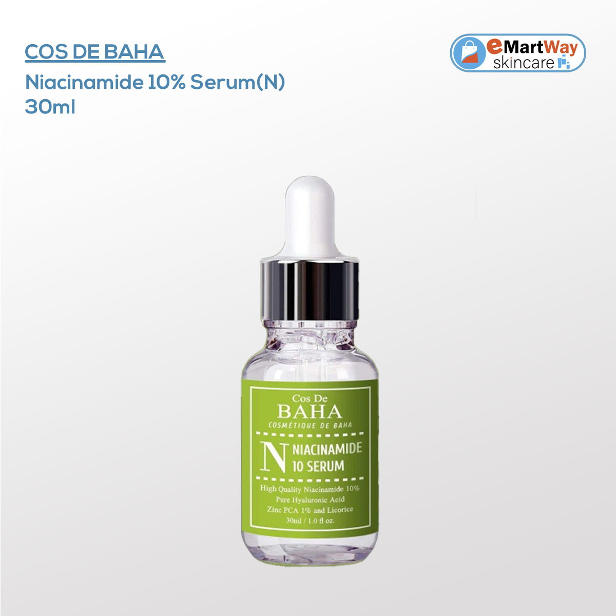 Cos De BAHA Niacinamide 10% Serum(N) 30ml