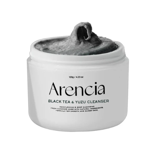 Arencia Black Tea & Yuzu Rice Mochi Cleanser 120g