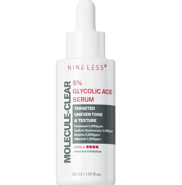 NINELESS Molecule- Clear 5% Glycolic Acid Serum 30ml
