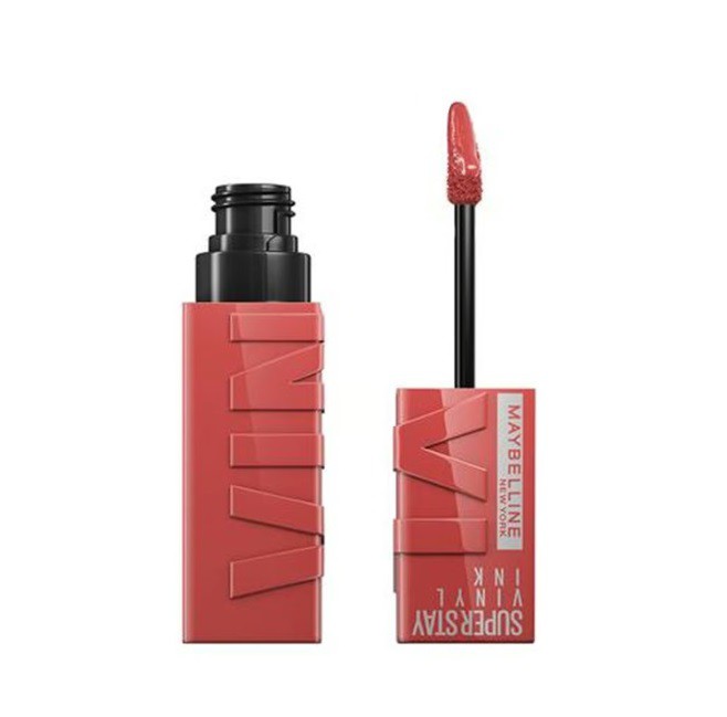 Maybelline Super Stay Vinyl Ink Long-Wear Liquid Lipstick (15-PEACHY)  4.2 ml
