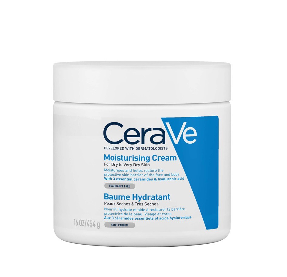 CeraVe Moisturizing Cream 454g UK Version (Dry To Very Dry)