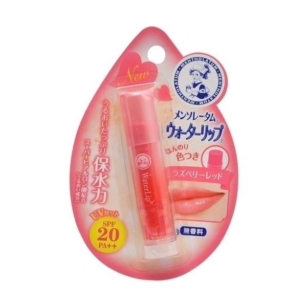 Rohto Mentholatum Water Lip Tone Up CC Raspberry Red SPF 20 PA++ (4.5g)