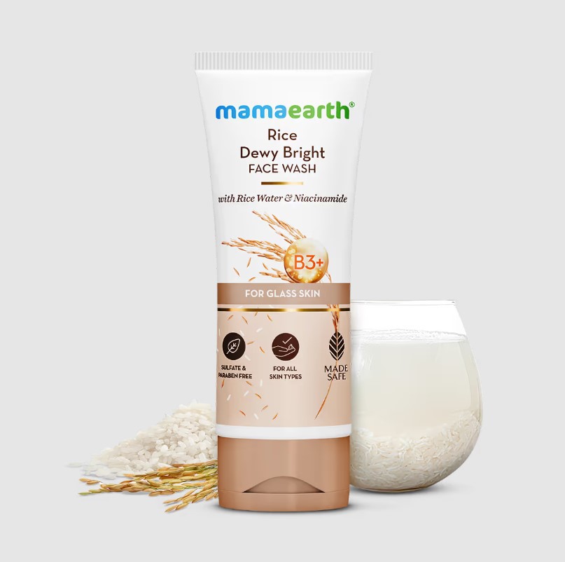 Mamaearth Rice Dewy Face Wash 100ml